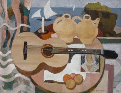 Натюрморт з гітарою