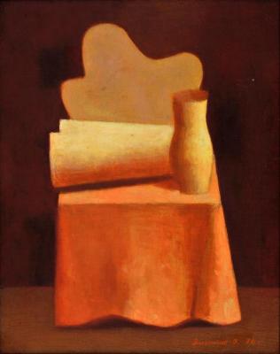 Натюрморт. Глечик на стільці