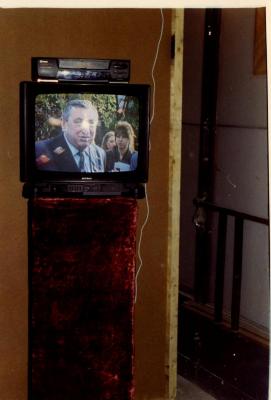 "Неприродній добір". Фото відеоінсталяції "Відеопортрет Едуарда Гурвіца". Олександр Ройтбурд