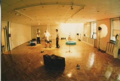 "Супермаркет". Загальний вигляд експозиції виставки 