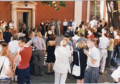 "Вільна зона 2: Академія холоду". Фото з відкриття виставки в Одеському художньому музеї