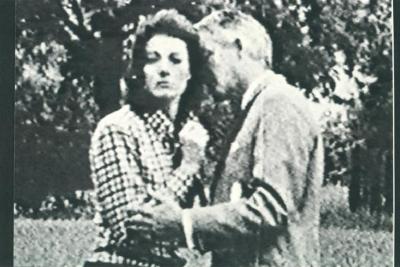 "Знайдені речі". Blow-up: новий доказ (фото фрагмента відеороботи). Мирослав Кульчицький & Вадим Чекорський