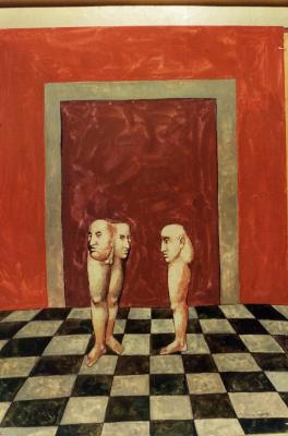 "Вільна зона 2: Поза графікою". Фото роботи з циклу "Всєкіднєвніят живіт в помпей". Олександр Ройтбурд