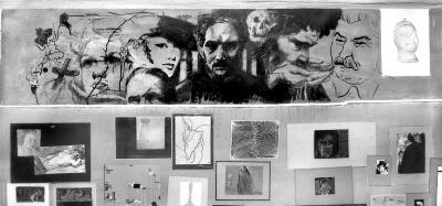 Реквієм. Фреска на стіні квартири Олега Соколова. Фото Сергія Калмикова