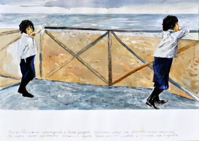 From the Remote Songs series. Ravel, Annensky, Lautrec