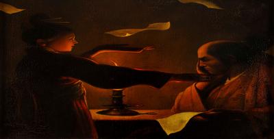 Caravaggio and Noh Theatre. Nadzikoro's Dream