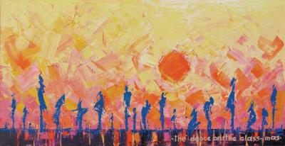 The dance on the glass