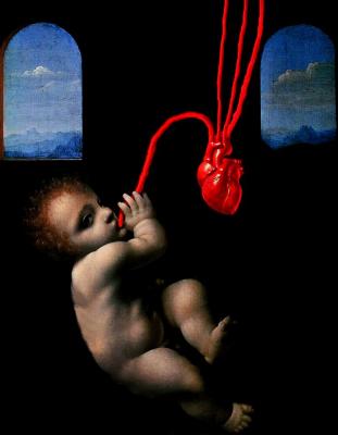 Ісус, що п'є вино