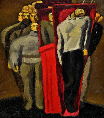 You are with us, you are with us, while you are not in the ranks [a line from the anthem of the Communist International]